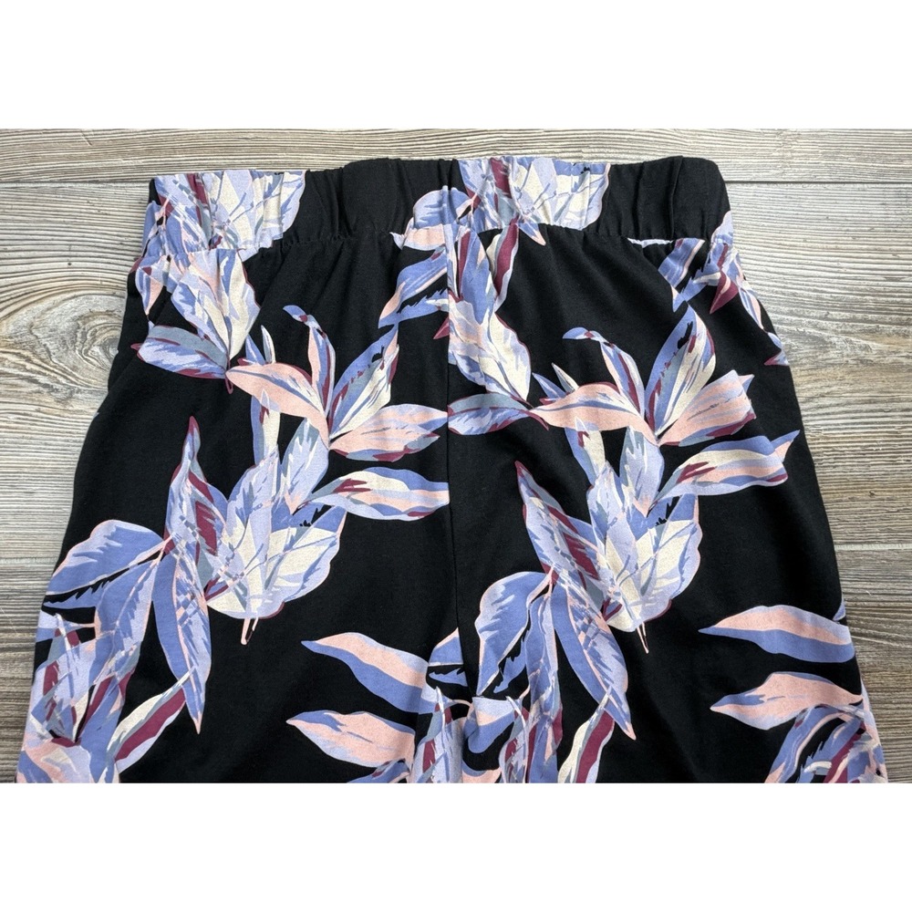 Pact Women's Organic Cotton Sleep Pants Floral And Stripe Pajama Bottoms Small - Picture 8 of 16